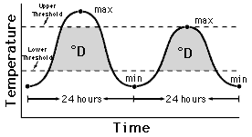 theoretical degree day model